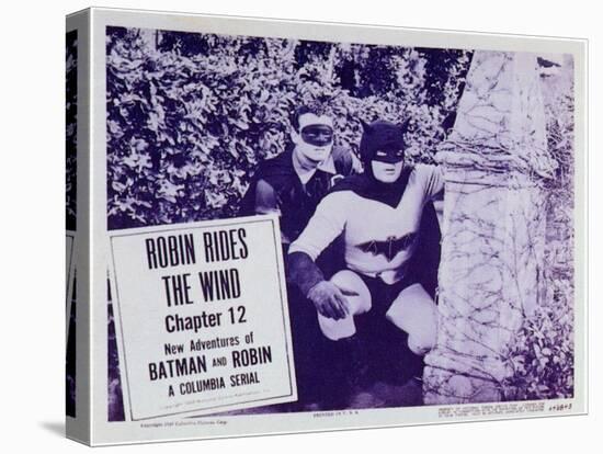 Batman and Robin, 1949-null-Stretched Canvas