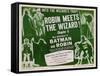 Batman and Robin, 1949-null-Framed Stretched Canvas