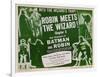 Batman and Robin, 1949-null-Framed Art Print