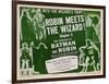 Batman and Robin, 1949-null-Framed Art Print