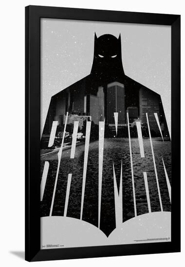 Batman- Gothic Hero-null-Framed Poster