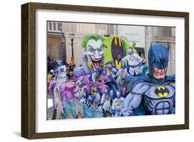 Batman & Joker Mardi Gras Float-Carol Highsmith-Framed Art Print