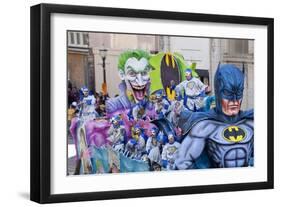 Batman & Joker Mardi Gras Float-Carol Highsmith-Framed Art Print