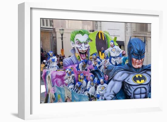 Batman & Joker Mardi Gras Float-Carol Highsmith-Framed Art Print