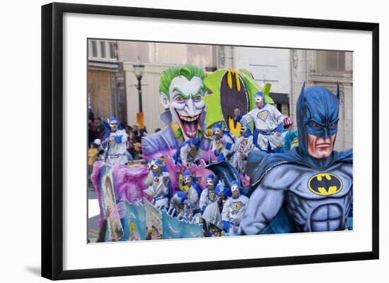 Batman & Joker Mardi Gras Float-Carol Highsmith-Framed Art Print