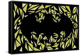 Batman Symbol-Cristian Mielu-Framed Stretched Canvas