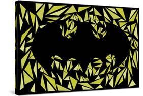 Batman Symbol-Cristian Mielu-Stretched Canvas