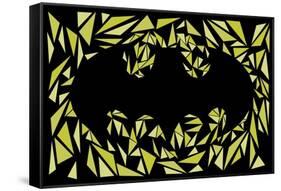 Batman Symbol-Cristian Mielu-Framed Stretched Canvas