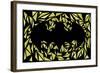 Batman Symbol-Cristian Mielu-Framed Art Print