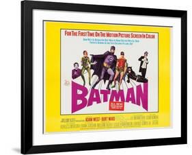 Batman: the Movie, 1966-null-Framed Giclee Print