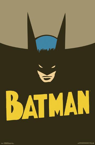 BATMAN - VINTAGE-null-Lamina Framed Poster