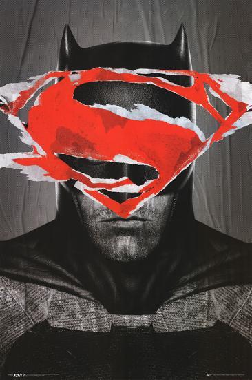 Batman Vs Superman Batman Teaser-null-Lamina Framed Poster