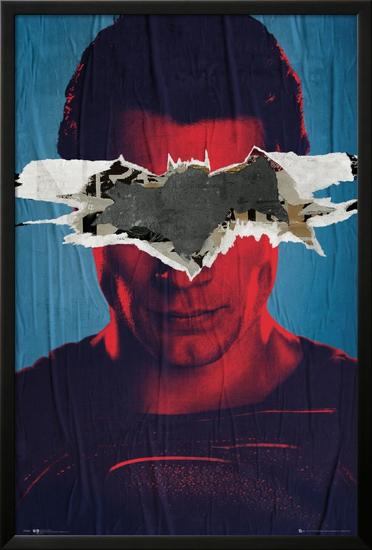 Batman Vs Superman Superman Teaser-null-Lamina Framed Poster
