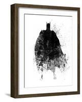 Batman Watercolor I-Jack Hunter-Framed Art Print