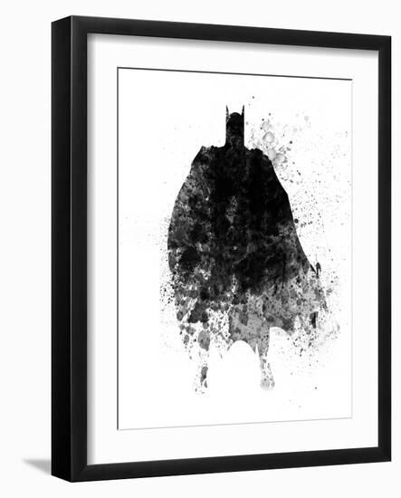 Batman Watercolor I-Jack Hunter-Framed Art Print