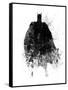 Batman Watercolor I-Jack Hunter-Framed Stretched Canvas