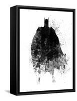 Batman Watercolor I-Jack Hunter-Framed Stretched Canvas