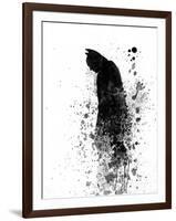 Batman Watercolor III-Jack Hunter-Framed Art Print