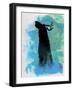 Batman Watercolor-Jack Hunter-Framed Art Print