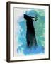 Batman Watercolor-Jack Hunter-Framed Art Print