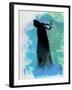 Batman Watercolor-Jack Hunter-Framed Art Print