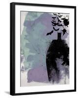 Batman Watercolor-Anna Malkin-Framed Art Print