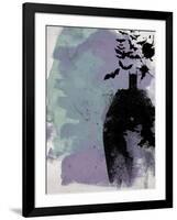 Batman Watercolor-Anna Malkin-Framed Art Print