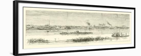 Baton Rouge, Louisiana, August 1862-null-Framed Premium Giclee Print