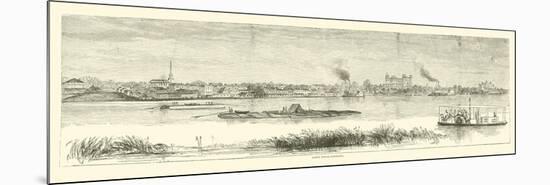 Baton Rouge, Louisiana, August 1862-null-Mounted Premium Giclee Print