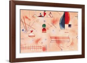 Batonnets d'Appui-Wassily Kandinsky-Framed Art Print