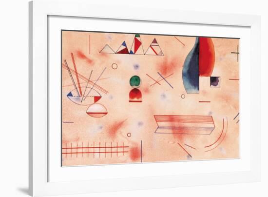 Batonnets d'Appui-Wassily Kandinsky-Framed Art Print