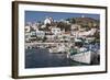 Batsi Harbour, Andros, Cyclades Islands, Greek Islands, Greece, Europe-Rolf Richardson-Framed Photographic Print