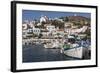 Batsi Harbour, Andros, Cyclades Islands, Greek Islands, Greece, Europe-Rolf Richardson-Framed Photographic Print