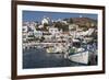 Batsi Harbour, Andros, Cyclades Islands, Greek Islands, Greece, Europe-Rolf Richardson-Framed Photographic Print