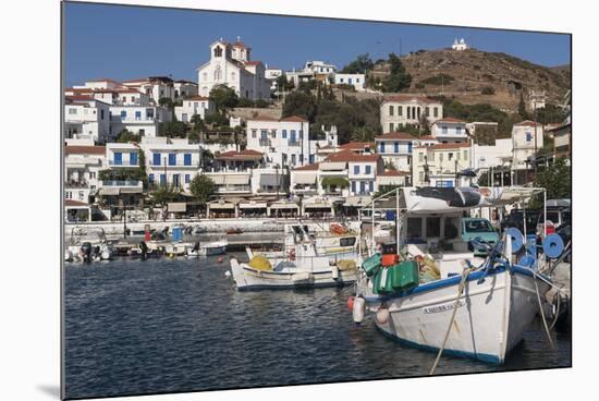 Batsi Harbour, Andros, Cyclades Islands, Greek Islands, Greece, Europe-Rolf Richardson-Mounted Photographic Print