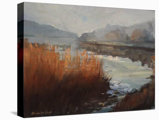 Batson Creek Salcombe , Autumn, 2016-Jennifer Wright-Stretched Canvas