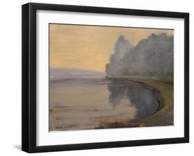 Batson Creek Salcombe, Early Morning, 2016-Jennifer Wright-Framed Giclee Print