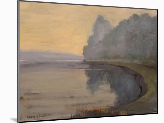 Batson Creek Salcombe, Early Morning, 2016-Jennifer Wright-Mounted Giclee Print