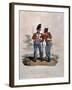 Battalion Infantry 6th Regiment and 23rd (Or Royal Welsh) Fusiliers, from 'Costumes of the Army…-Charles Hamilton Smith-Framed Giclee Print