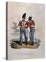 Battalion Infantry 6th Regiment and 23rd (Or Royal Welsh) Fusiliers, from 'Costumes of the Army…-Charles Hamilton Smith-Stretched Canvas