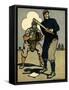 Batter and Catcher, 1902-Edward Penfield-Framed Stretched Canvas