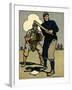 Batter and Catcher, 1902-Edward Penfield-Framed Giclee Print