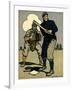 Batter and Catcher, 1902-Edward Penfield-Framed Giclee Print