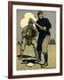 Batter and Catcher, 1902-Edward Penfield-Framed Giclee Print