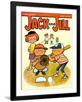 Batter Up - Jack and Jill, August 1964-Lee de Groot-Framed Giclee Print