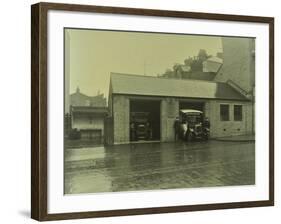 Battersea Ambulance Station, Battersea, Wandsworth, London,1925-null-Framed Photographic Print