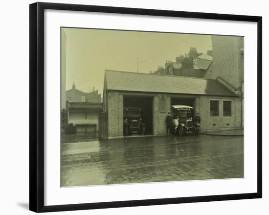 Battersea Ambulance Station, Battersea, Wandsworth, London,1925-null-Framed Photographic Print