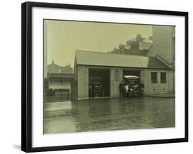 Battersea Ambulance Station, Battersea, Wandsworth, London,1925-null-Framed Photographic Print