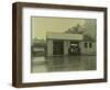 Battersea Ambulance Station, Battersea, Wandsworth, London,1925-null-Framed Photographic Print