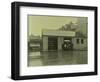 Battersea Ambulance Station, Battersea, Wandsworth, London,1925-null-Framed Photographic Print